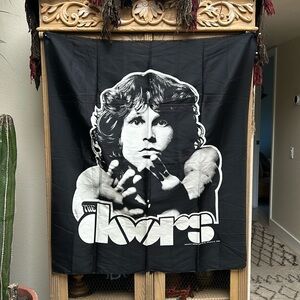 Vintage Jim Morrison The Doors Nylon Poster Wall Art